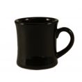 Hartford Mug Black 7.5oz 3 1/4"