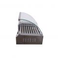 9-Roller Hot Dog Roller Grill Set with Sneeze Guard