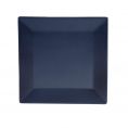 Square Plate Cobalt Blue 10"