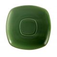 Square Saucer Green For KC-1-G 6"