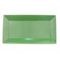 Rect. Platter Green 14 1/2"