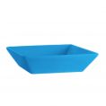 Square Bowl Peacock 42oz 8"