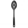 Black Nylon Slotted Spoon