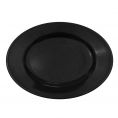 Oval Platter R.E. Black  11 1/2"