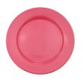 Plate R.E. Red  9 3/4"