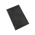 1-Panel Faux Leather Menu Cover Legal Size 8-1/2" x 14" Black