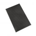 1-Panel Faux Leather Menu Cover Legal Size 8-1/2" x 14" Gray