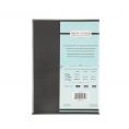1-Panel Faux Leather Menu Cover Legal Size 8-1/2" x 14" Gray