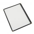 1-Pocket Menu Cover 8-1/2" x 11" Black