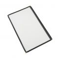 1-Pocket Menu Cover 8-1/2" x 14" Black