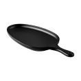 Skillet Oval W/ Hdl Matte Black 10-3/8"x6-3/4" 14-5/8"OL