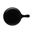 Skillet Round W/ Hdl Matte Black 8-1/2"D 12-1/4"OL