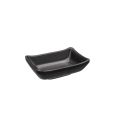 Sauce Dish Rect. Matte Black 1.5oz 3-5/8"