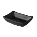 Sauce Dish Rect. Matte Black 1.5oz 3-5/8"
