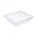 Polycarbonate Food Pan Half Size 2-1/2" Depth