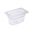 Polycarbonate Food Pan 1/9 Size 4" Depth