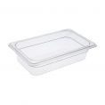 Polycarbonate Food Pan 1/4 Size 2-1/2" Depth