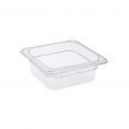 Polycarbonate Food Pan 1/6 Size 2-1/2" Depth