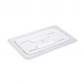 Solid Polycarbonate Food Pan Cover 1/4 Size
