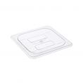 Solid Polycarbonate Food Pan Cover 1/6 Size