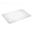 Notched Polycarbonate Food Pan Cover Full Size