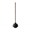 Plunger Rubber W/ Wooden Handle 24"