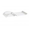 Rect. Platter W/ Square Holder For PLT-B6 12"