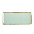Rect. Platter Light Green 12"