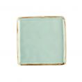 Square Plate Light Green 8 1/4"