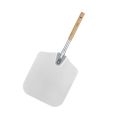 Pizza Peel Aluminum with Wood Handle 12"x14" 26" Overall Length