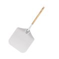 Pizza Peel Aluminum with Wood Handle 14"x16" 34" Overall Length
