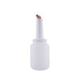 Pour Bottle W/ Spout & Lid 2QT Brown