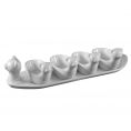 4 Cute Dishes 3.5ozx4 W/ Long Tray [Dish 5" I Tray 13 3/4"]