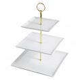 Square 3-Tier Serving Tray 10"