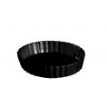 Round Quiche Dish Black 5.5oz 5"