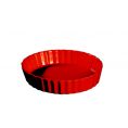 Round Quiche Dish Red 5.5oz 5"