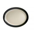 Oval Platter N.R. Black 13 1/2"