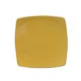 Square Flat Plate Yellow 10 1/2"