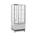 Refrigerated Display Case Set 190W 17"L x 17"H x 39"H White