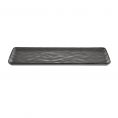 Rect. Platter Dark Green 14"