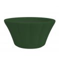 Floral Ramekin 6oz Green 4"