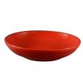 Salad Pasta Bowl Red 48oz 10 1/2"