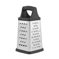 Grater Box Stainless Steel Tapered W/ PP/TPR Handle & Non-Slip Foot 5-Sided