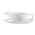 Sauce Boat W/ Saucer 20oz [SauceBoat 9 1/4" I Saucer 9 1/4"]