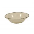 Grapefruit Dish #1 Black Band 11oz 6 3/4"
