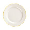 Plate #10 Gold Band 10 3/4"