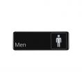 9"x3"H Compliance Sign "Men"