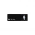 9"x3"H Compliance Sign "Women"