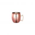 Copper-Plated Moscow Mule Mug 20 oz., Hammered Finish
