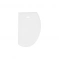 Dough Scraper Plastic 7-1/2x4-3/4" 6PC-Pack